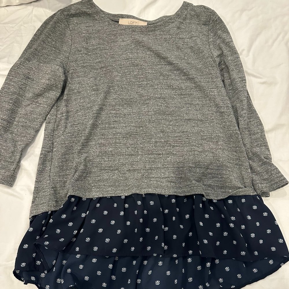 LOFT Tiered Top